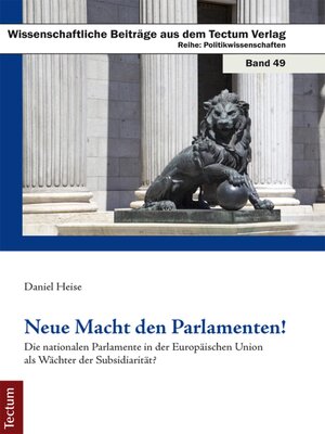 cover image of Neue Macht den Parlamenten!